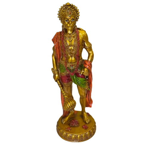 Sankatmochan Hanuman Ji For Pooja Room ( 12 x 5 x 5 inch)