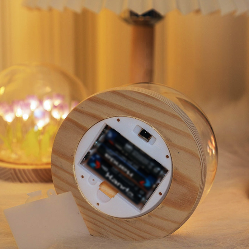 Handcrafted DIY Tulip Night Lamp