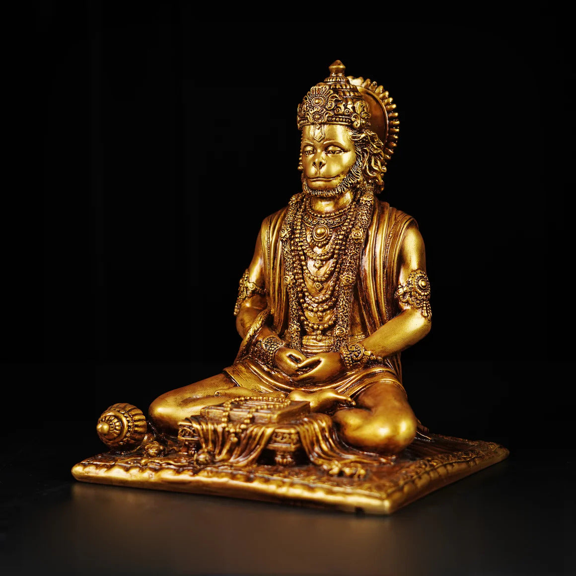 Meditating Lord Hanuman Idol