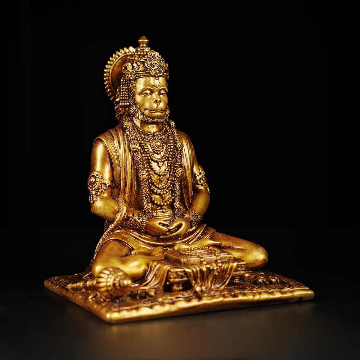 Meditating Lord Hanuman Idol