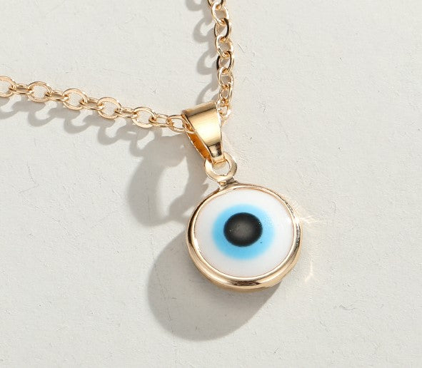 Evil Eye Pendant Necklace(Buy 1 Get 1 Free),Black Eye Energy Jewellery Gifts for Women