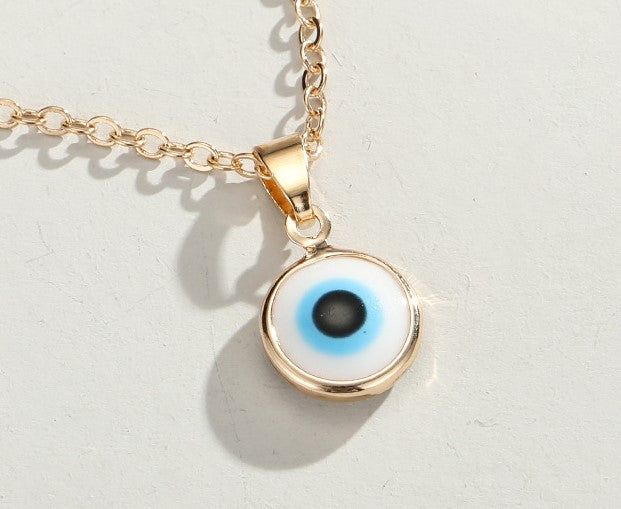 Evil Eye Pendant Necklace(Buy 1 Get 1 Free),Black Eye Energy Jewellery Gifts for Women