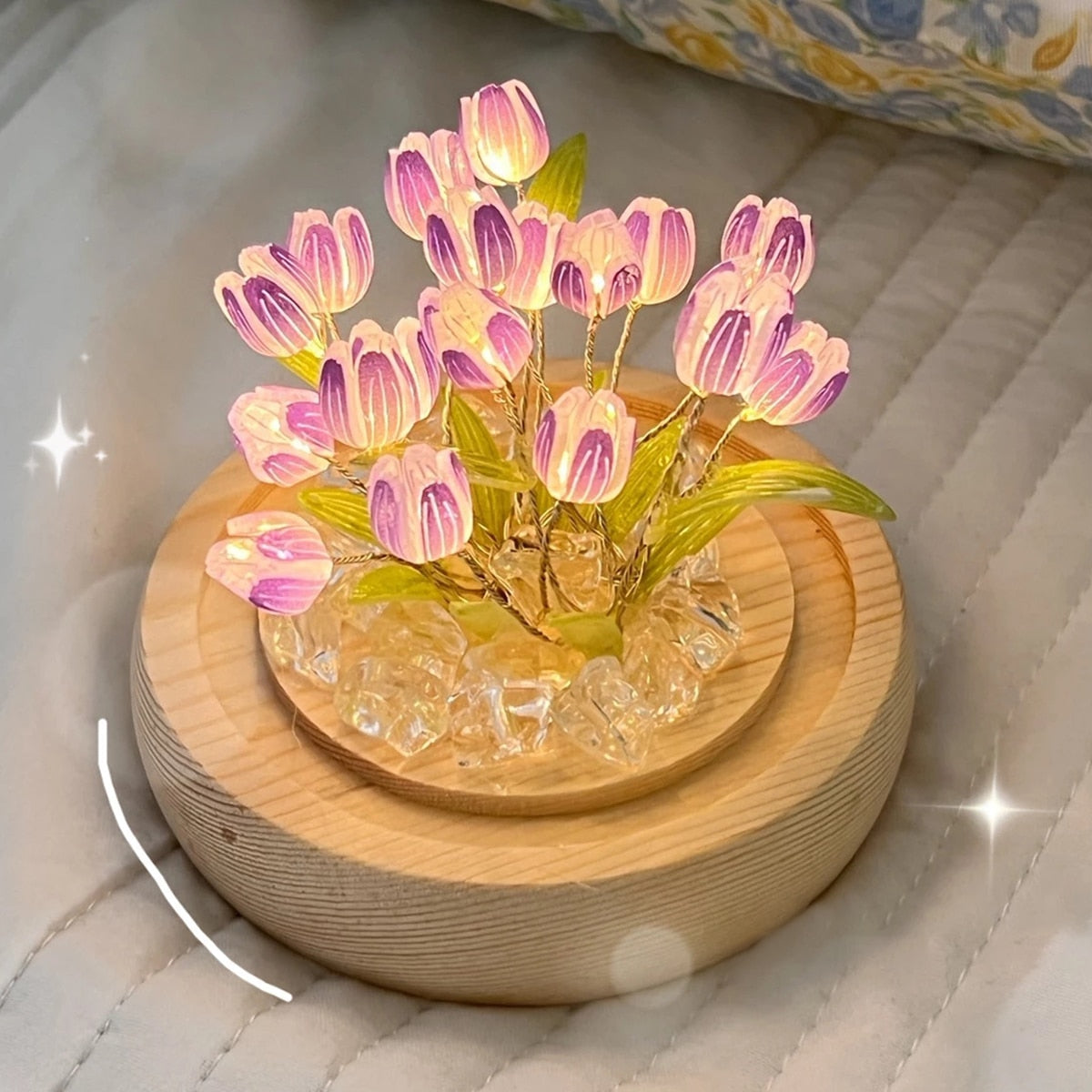 Handcrafted DIY Tulip Night Lamp