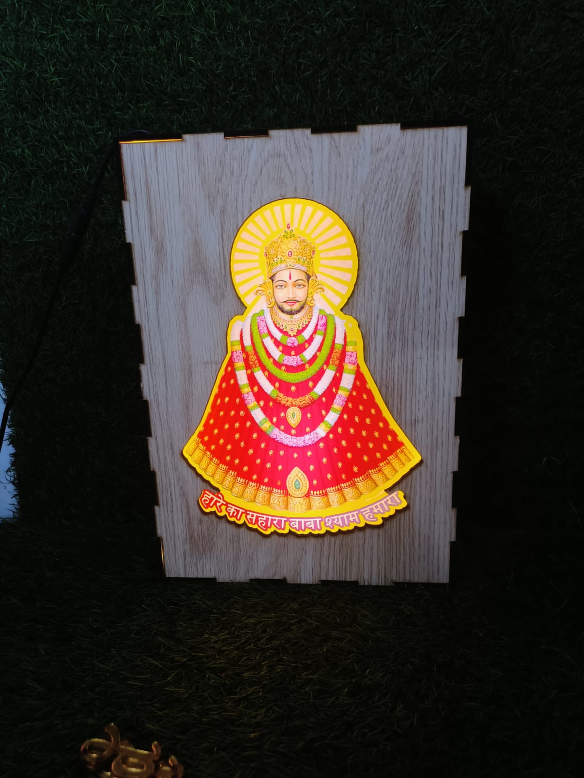 Khatushyamji LED box frame Size- 6*8 inches