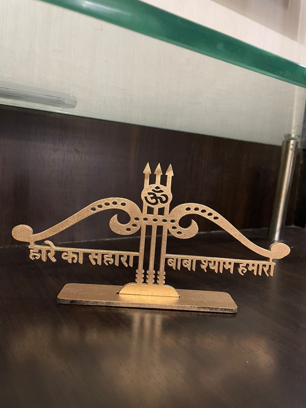 Jai Khatu Shyam Teen Baan Car Dashboard