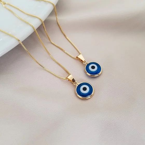 Evil Eye Pendant Necklace(Buy 1 Get 1 Free),Black Eye Energy Jewellery Gifts for Women