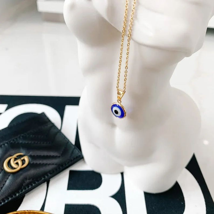 Evil Eye Pendant Necklace(Buy 1 Get 1 Free),Black Eye Energy Jewellery Gifts for Women