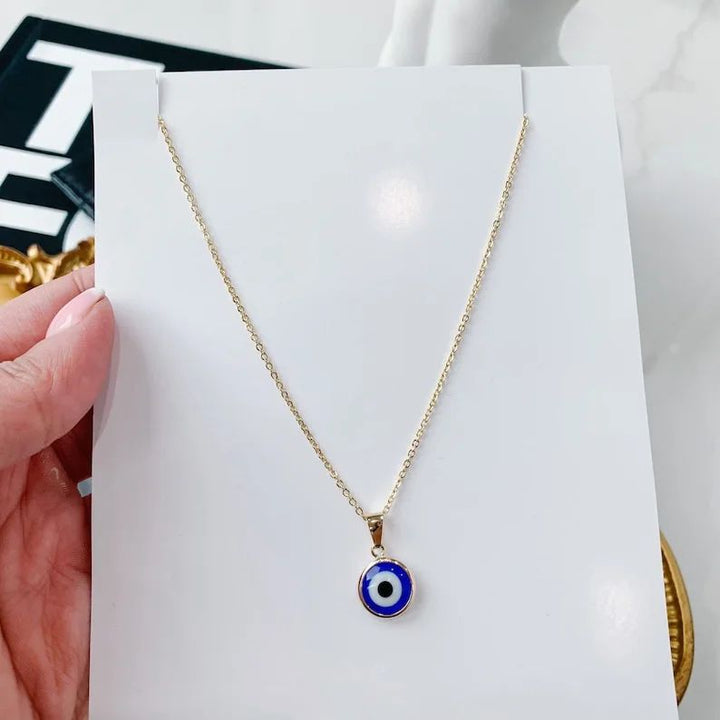 Evil Eye Pendant Necklace(Buy 1 Get 1 Free),Black Eye Energy Jewellery Gifts for Women