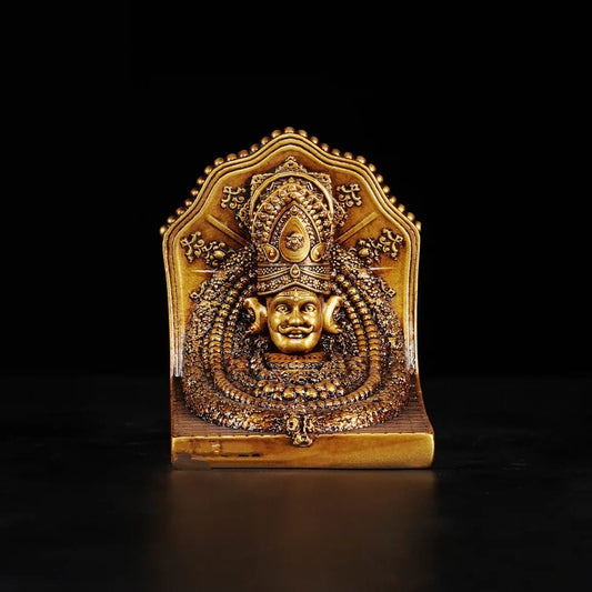 Khatu Shyam Ji Idol For Car Dashboard (2.75 x 3.14 x 4 inch)
