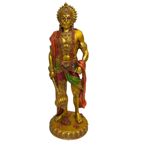 Sankatmochan Hanuman Ji For Pooja Room ( 12 x 5 x 5 inch)