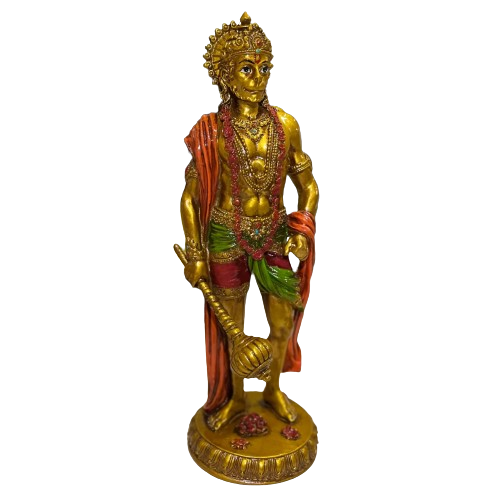 Sankatmochan Hanuman Ji For Pooja Room ( 12 x 5 x 5 inch)