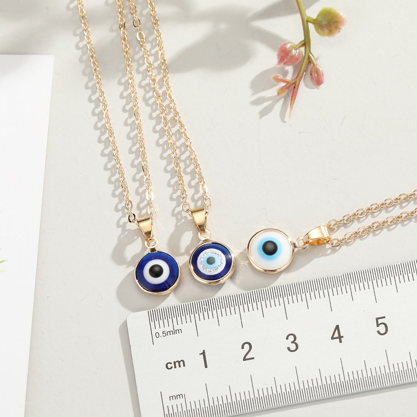 Evil Eye Pendant Necklace(Buy 1 Get 1 Free),Black Eye Energy Jewellery Gifts for Women