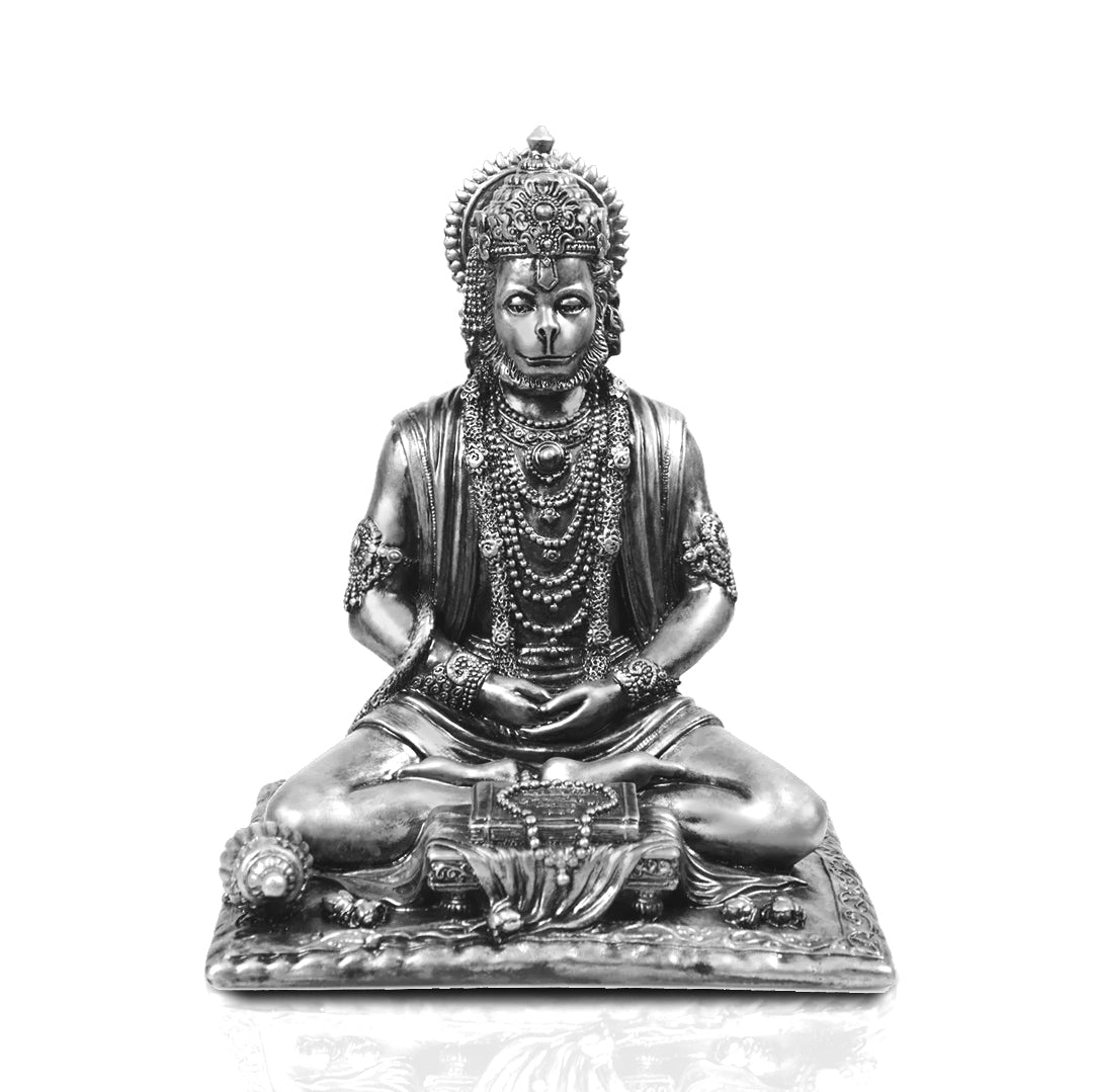Meditating Lord Hanuman Idol