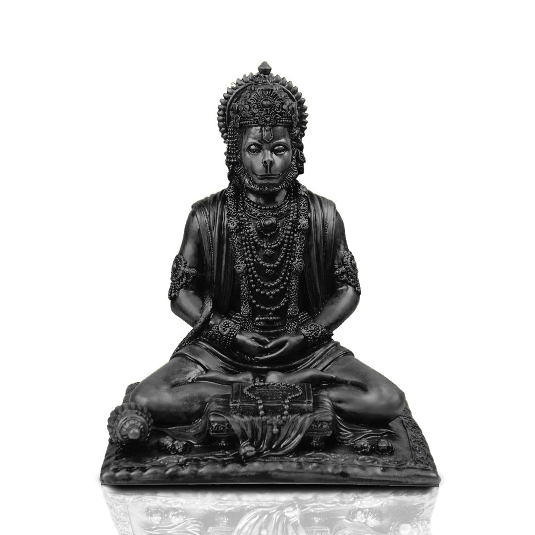 Meditating Lord Hanuman Idol