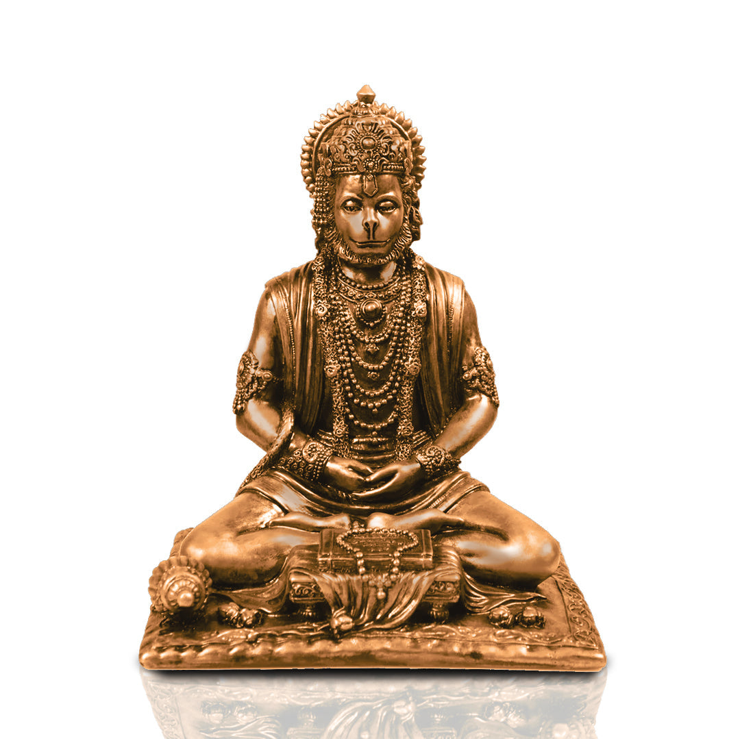 Meditating Lord Hanuman Idol