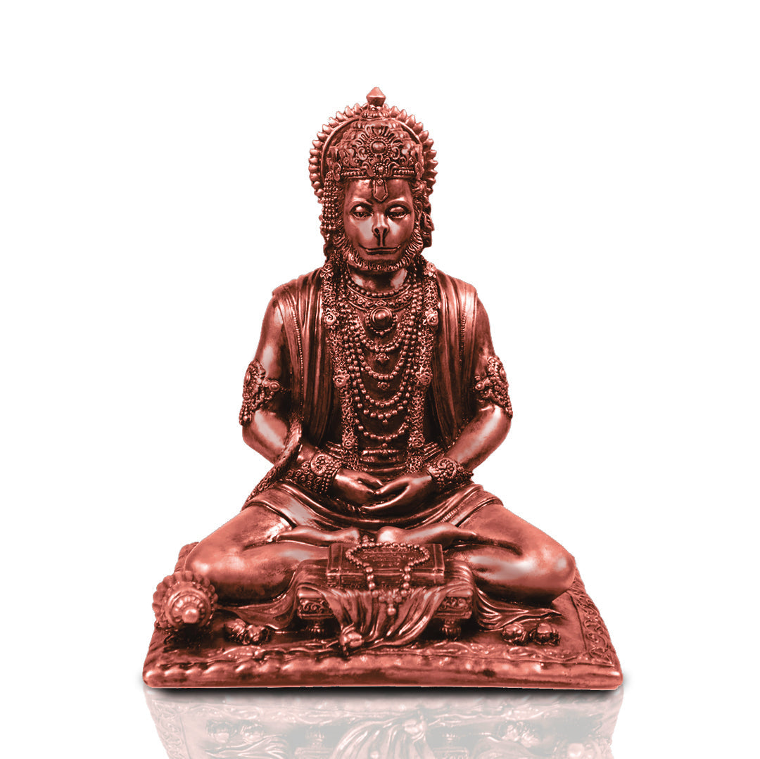 Meditating Lord Hanuman Idol
