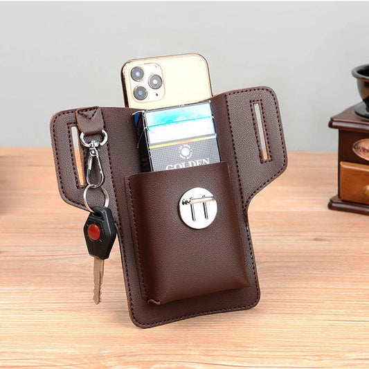 Buy 1 get 1 Free Belt Phone Pouch Cell Phone Belt Holder for Men Cell Phone Holster Belt Clip Phone Case for Women and Men
